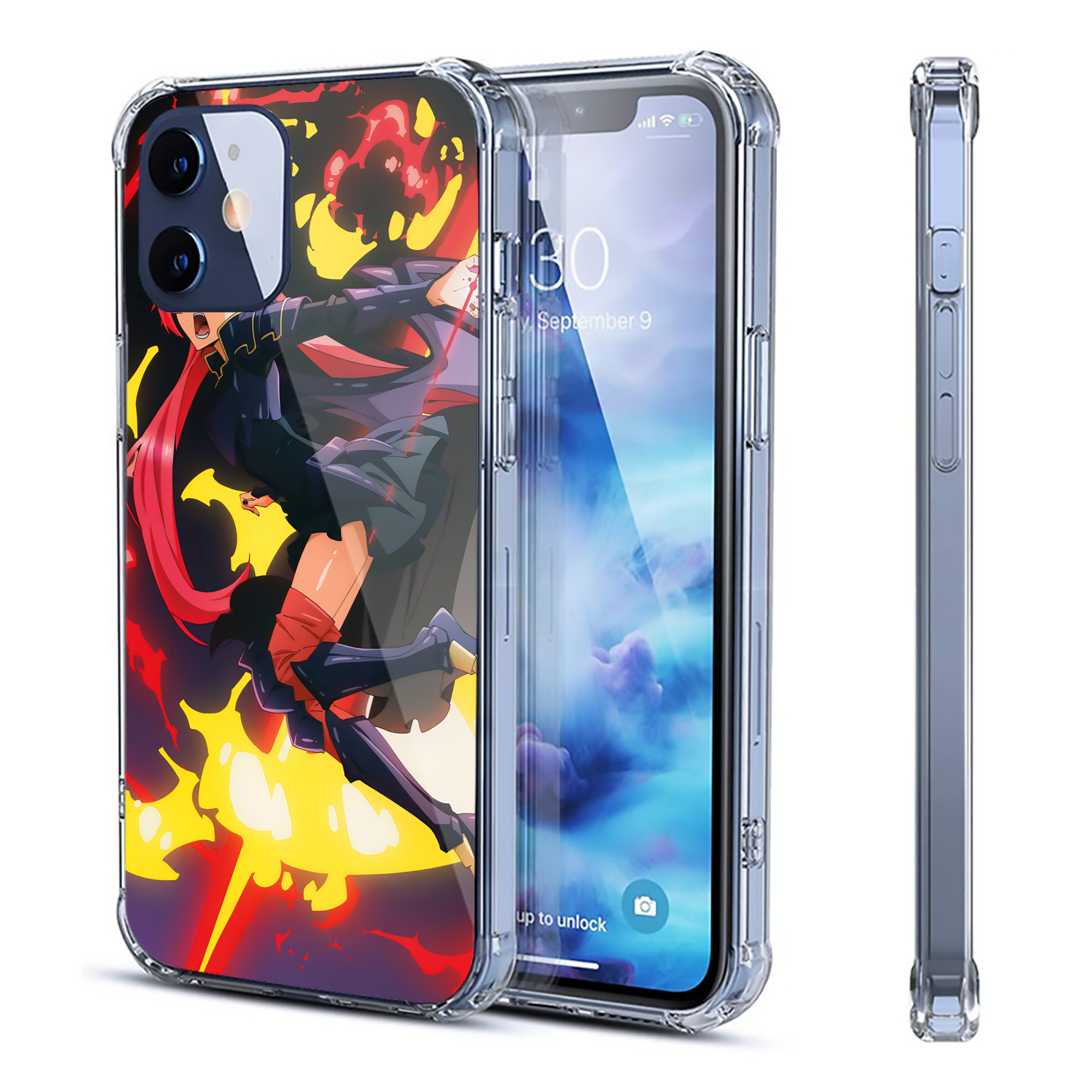 （画像用） 転スラ Regarding Reincarnated to Slime 【iPhone 12シリーズ対応】透明スマホケース（クリアソフトケース）